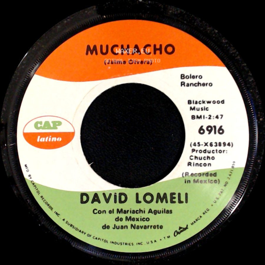 David Lomeli - Noche En La Playa / Muchacho side B