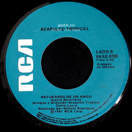 Acapulco Tropical - Ansias Locas / Recuerdos De Un Amor side B