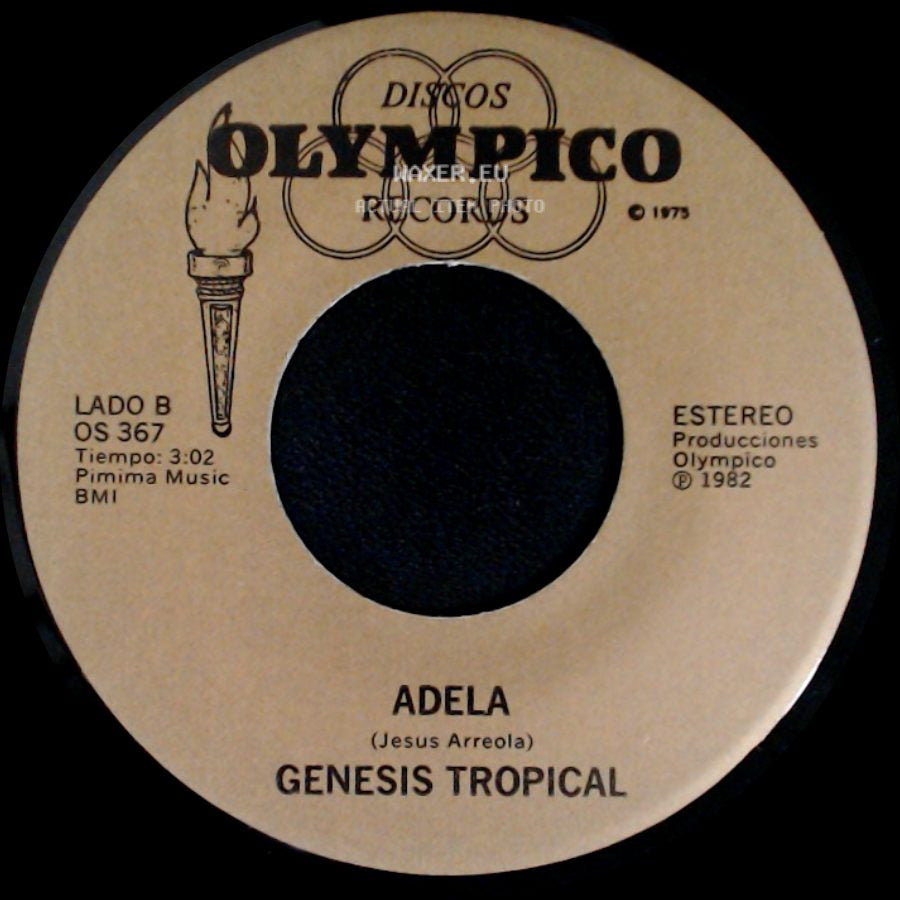 Genesis Tropical - Querido Amigo / Adela side B