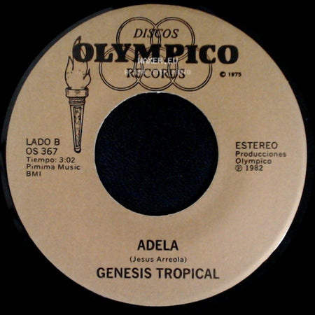 Genesis Tropical - Querido Amigo / Adela side B