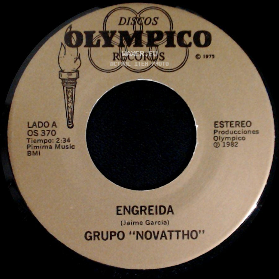 Grupo "Novattho" - Engreida / Hoy Si Me Acuerdo side A