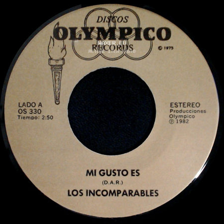 Los Incomparables - Mi Gusto Es / El Güiri Güiri side A