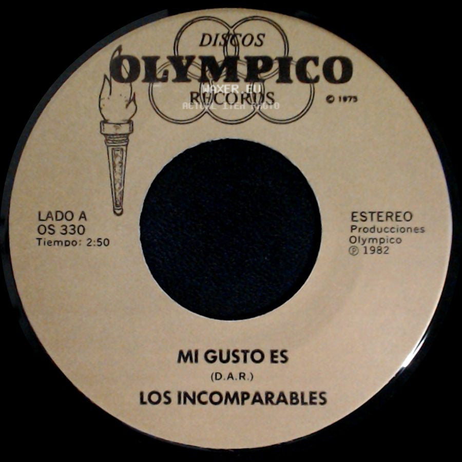Los Incomparables - Mi Gusto Es / El Güiri Güiri side A