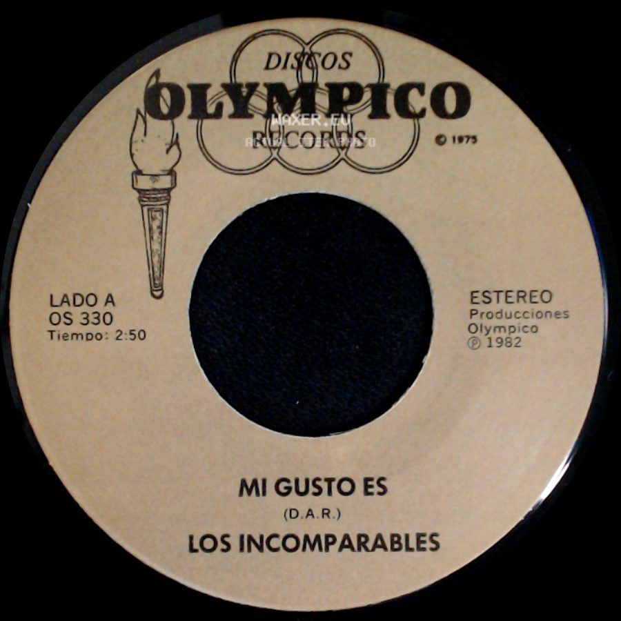 Los Incomparables - Mi Gusto Es / El Güiri Güiri side A
