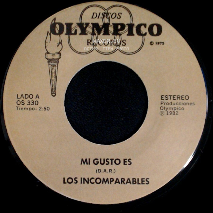 Los Incomparables - Mi Gusto Es / El Güiri Güiri side A