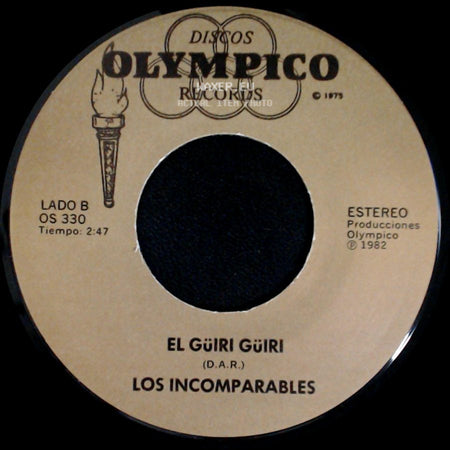 Los Incomparables - Mi Gusto Es / El Güiri Güiri side B