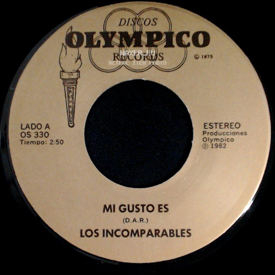 Los Incomparables - Mi Gusto Es / El Güiri Güiri side A