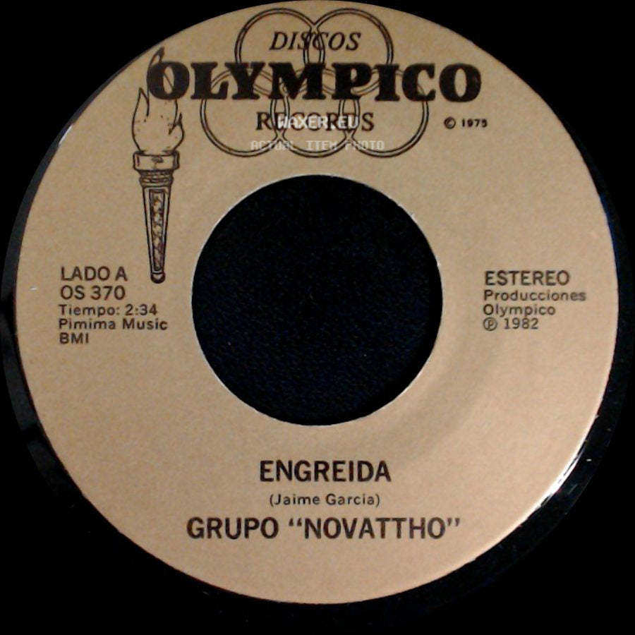 Grupo "Novattho" - Engreida / Hoy Si Me Acuerdo side A