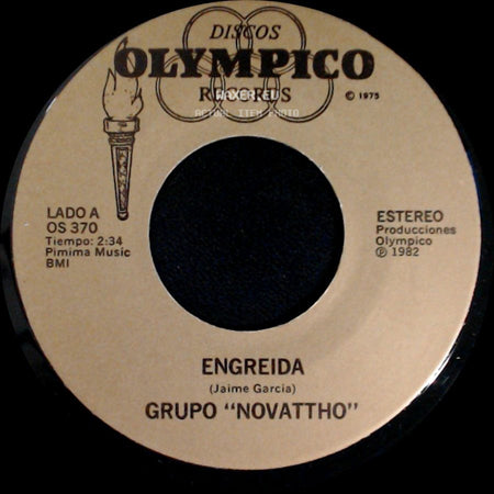 Grupo "Novattho" - Engreida / Hoy Si Me Acuerdo side A
