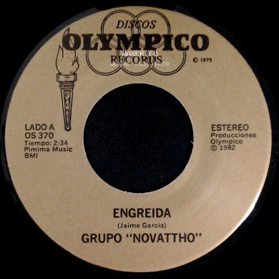 Grupo "Novattho" - Engreida / Hoy Si Me Acuerdo side A