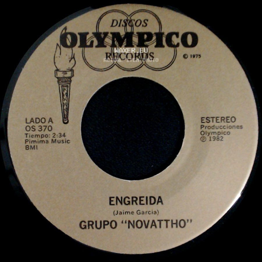 Grupo "Novattho" - Engreida / Hoy Si Me Acuerdo side A