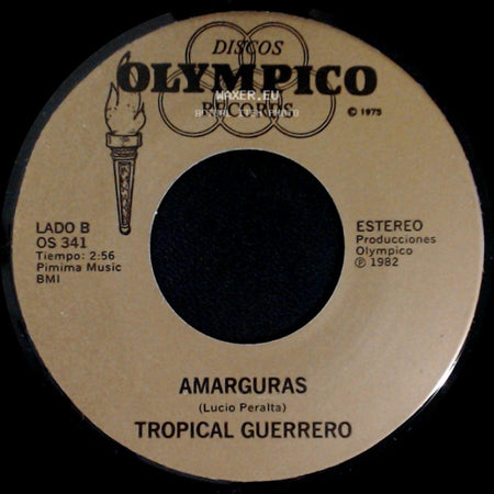 Tropical Guerrero - Juana Y Chela / Amarguras side B