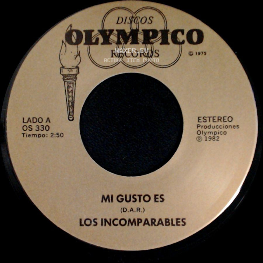 Los Incomparables - Mi Gusto Es / El Güiri Güiri side A