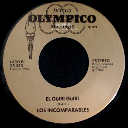 Los Incomparables - Mi Gusto Es / El Güiri Güiri side B