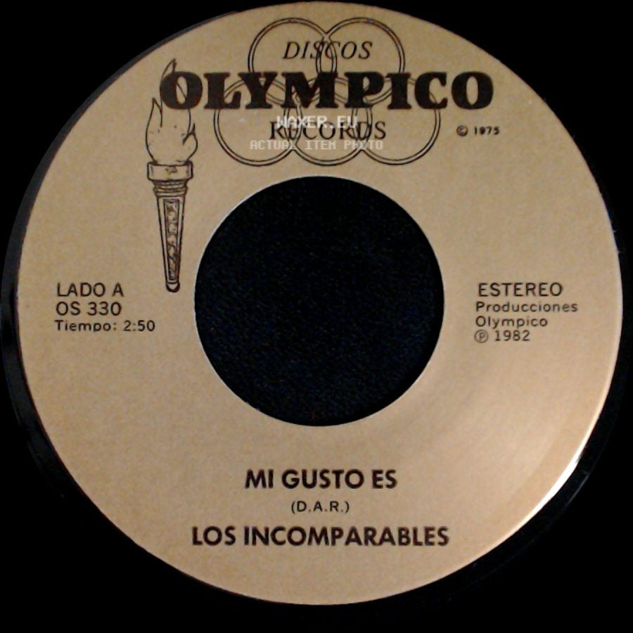 Los Incomparables - Mi Gusto Es / El Güiri Güiri side A