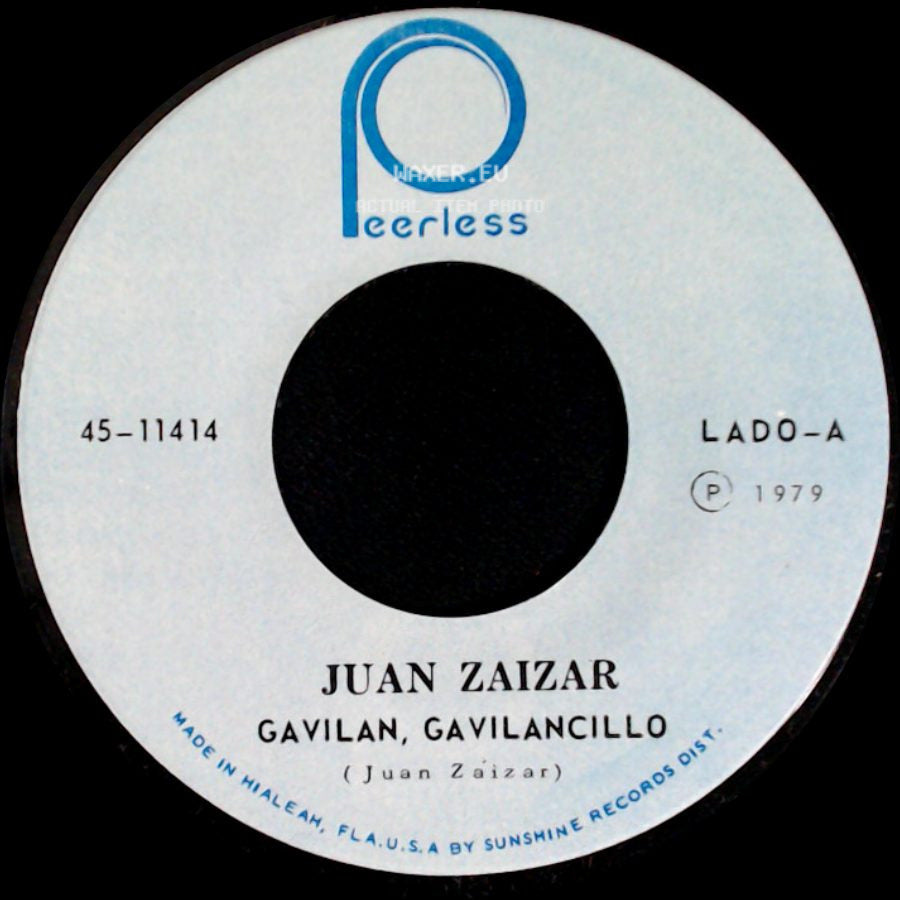 Juan Zaizar - El Corazón / Gavilan, Gavilancillo side B