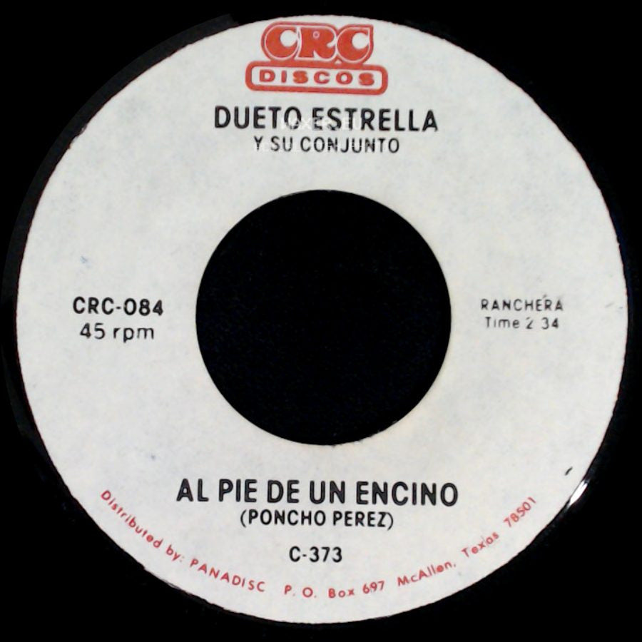 Dueto Estrella Y Su Conjunto - Despojos (Eze Jurado) / Al Pie De Un Encino side B