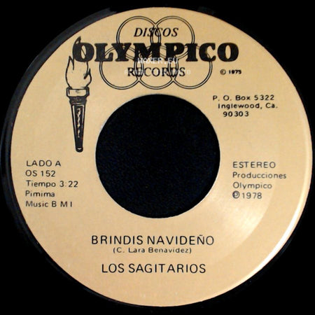 Los Sagitarios - Brindis Navideño / Pero Te Vas side A