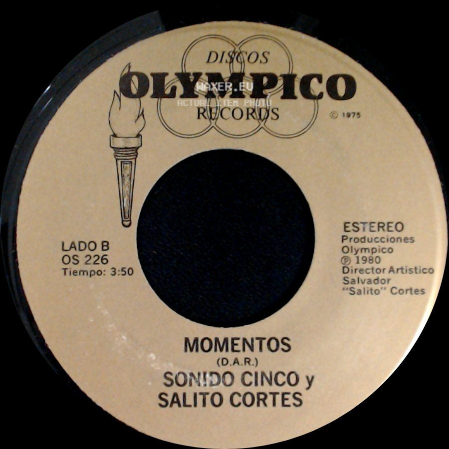 Sonido Cinco Y Salito Cortes - Dulce Maria / Momentos side B