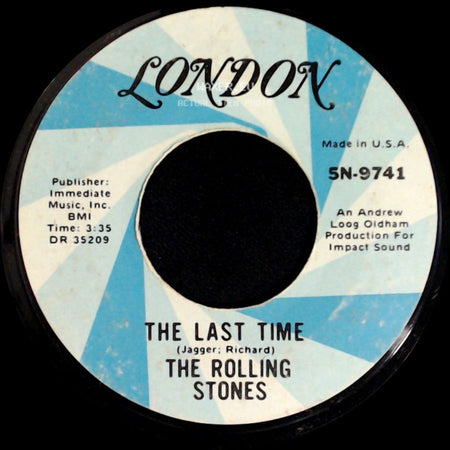 The Rolling Stones - The Last Time / Play With Fire (Nanker Phelge) side A