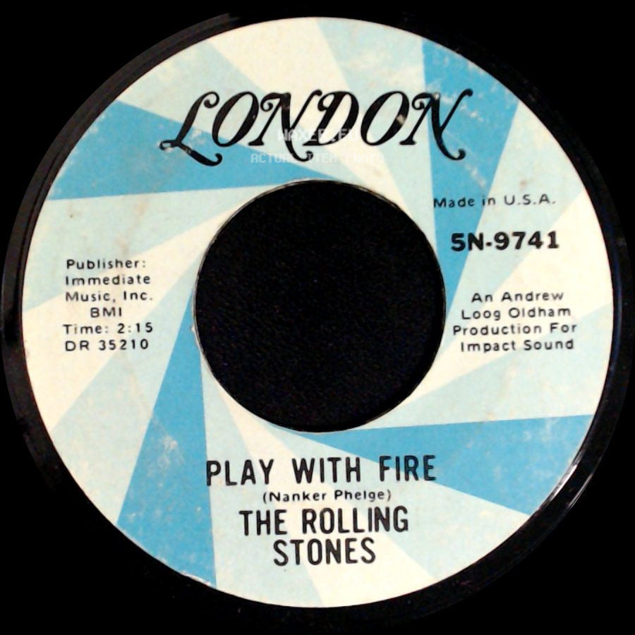 The Rolling Stones - The Last Time / Play With Fire (Nanker Phelge) side B