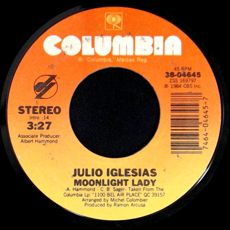 Julio Iglesias - If (E Poi) / Moonlight Lady side B