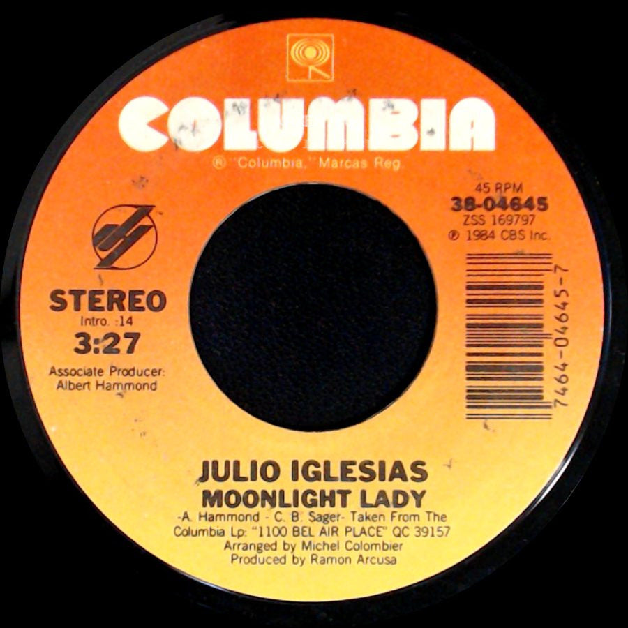 Julio Iglesias - If (E Poi) / Moonlight Lady side B