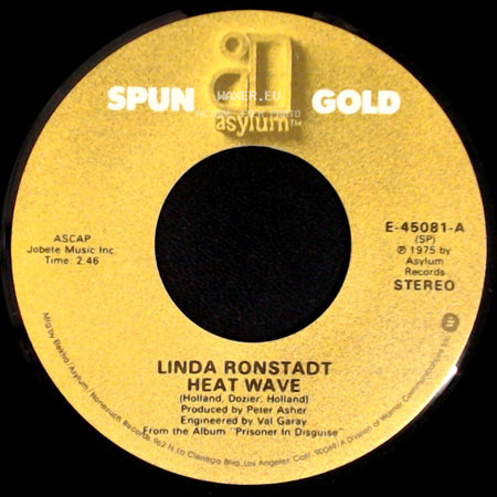 Linda Ronstadt - Heat Wave / Tracks Of My Tears side A