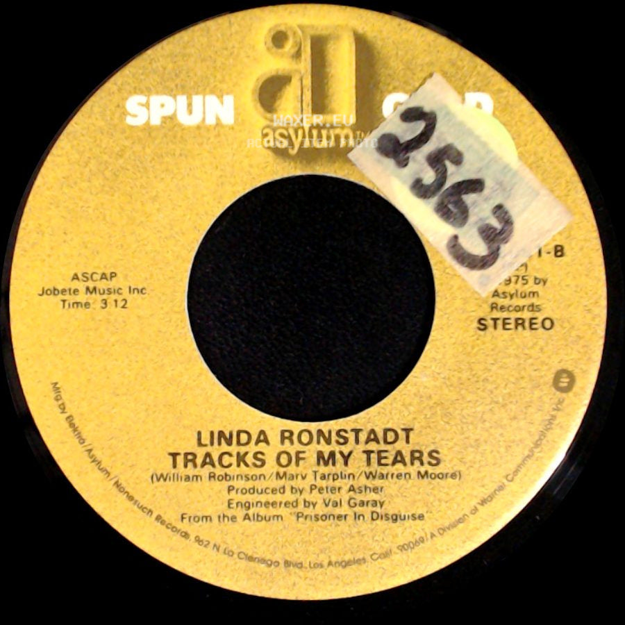 Linda Ronstadt - Heat Wave / Tracks Of My Tears side B