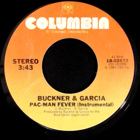 Buckner & Garcia - Pac-Man Fever (Instrumental) / Pac-Man Fever side A