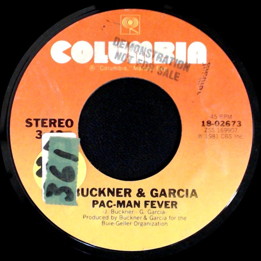 Buckner & Garcia - Pac-Man Fever (Instrumental) / Pac-Man Fever side B