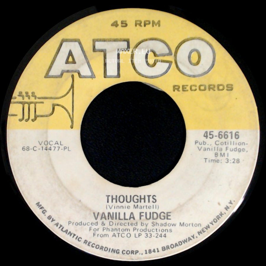 Vanilla Fudge - Thoughts / Take Me For A Little While side A