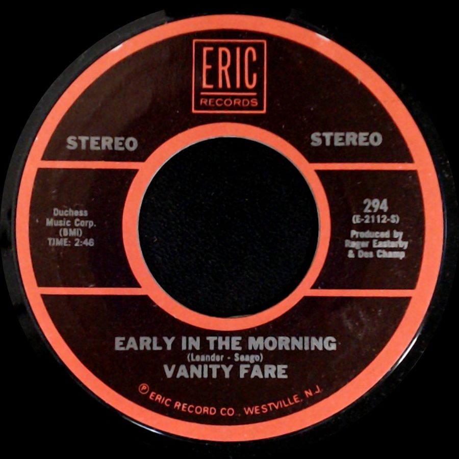 Vanity Fare - Early In The Morning / Hitchin' A Ride side A