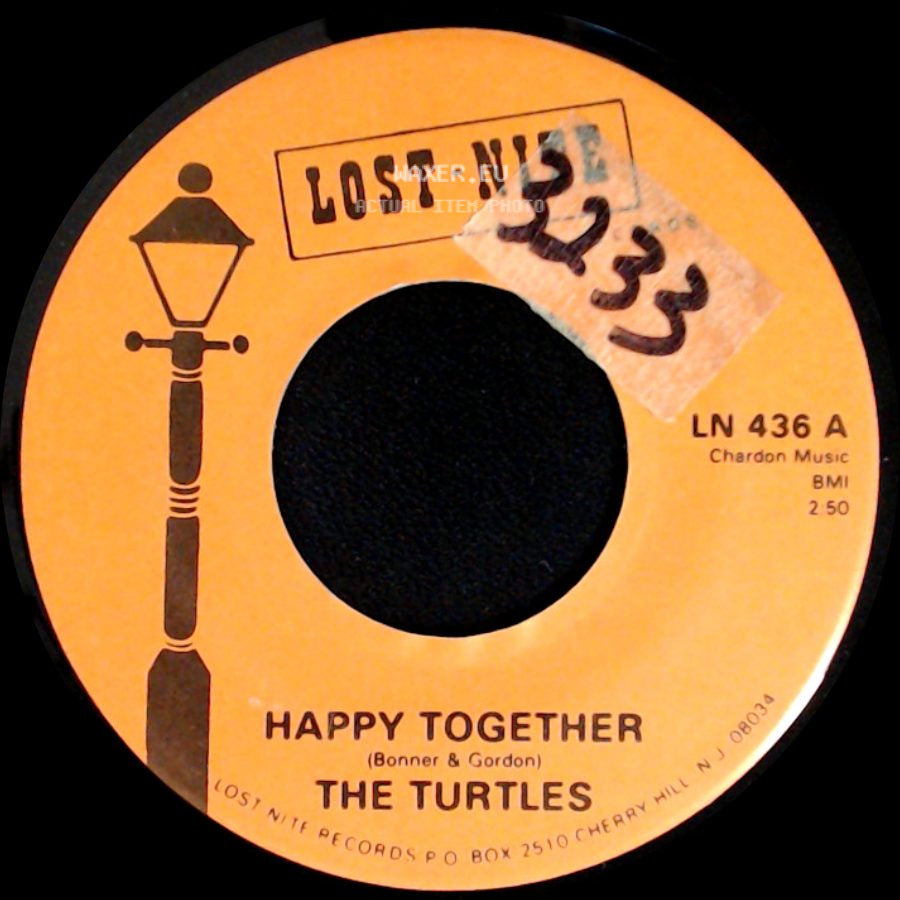 The Turtles - Happy Together / The Walking Song side A