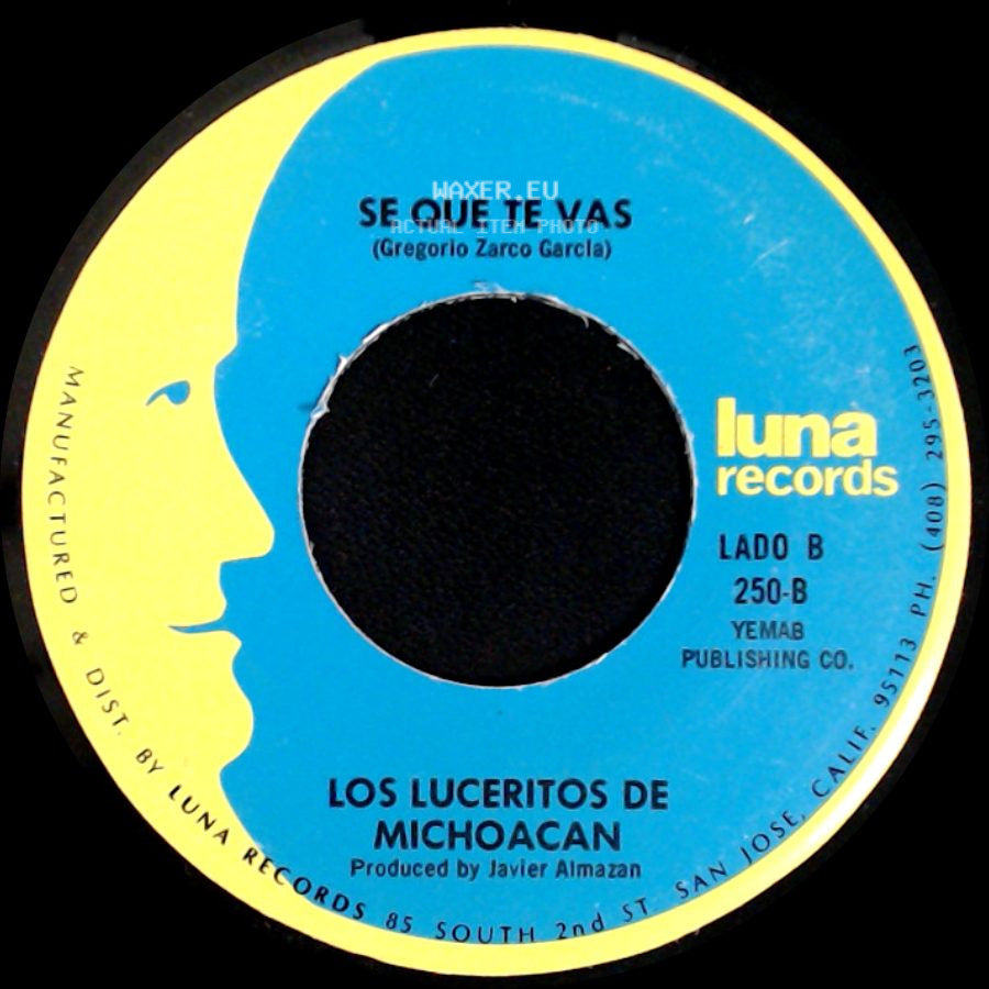 Los Luceritos De Michoacan - Flor De Las Flores / Se Que Te Vas side B