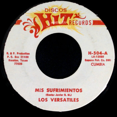 Los Versatiles - Mis Sufrimientos / Por Que Te Fuiste side A