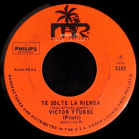 Victor Yturbe (Piruli) - Te Solte La Rienda / A Que No side A