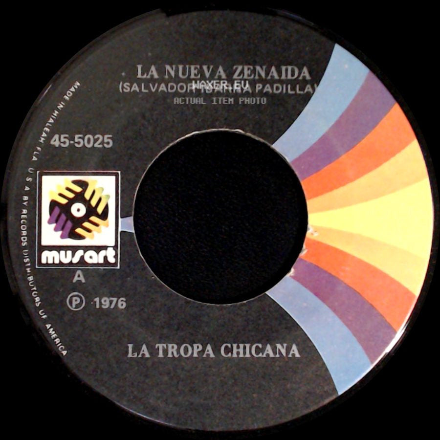 La Tropa Chicana - La Nueva Zenaida (Salvador Ibarra Padilla) / Estos Rivales side A