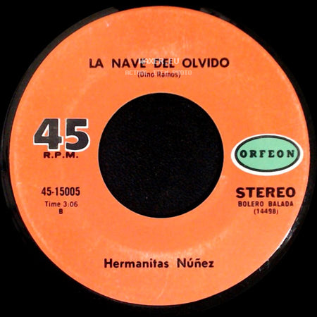 Hermanitas Núñez - Ebrio De Amor / La Nave Del Olvido side B