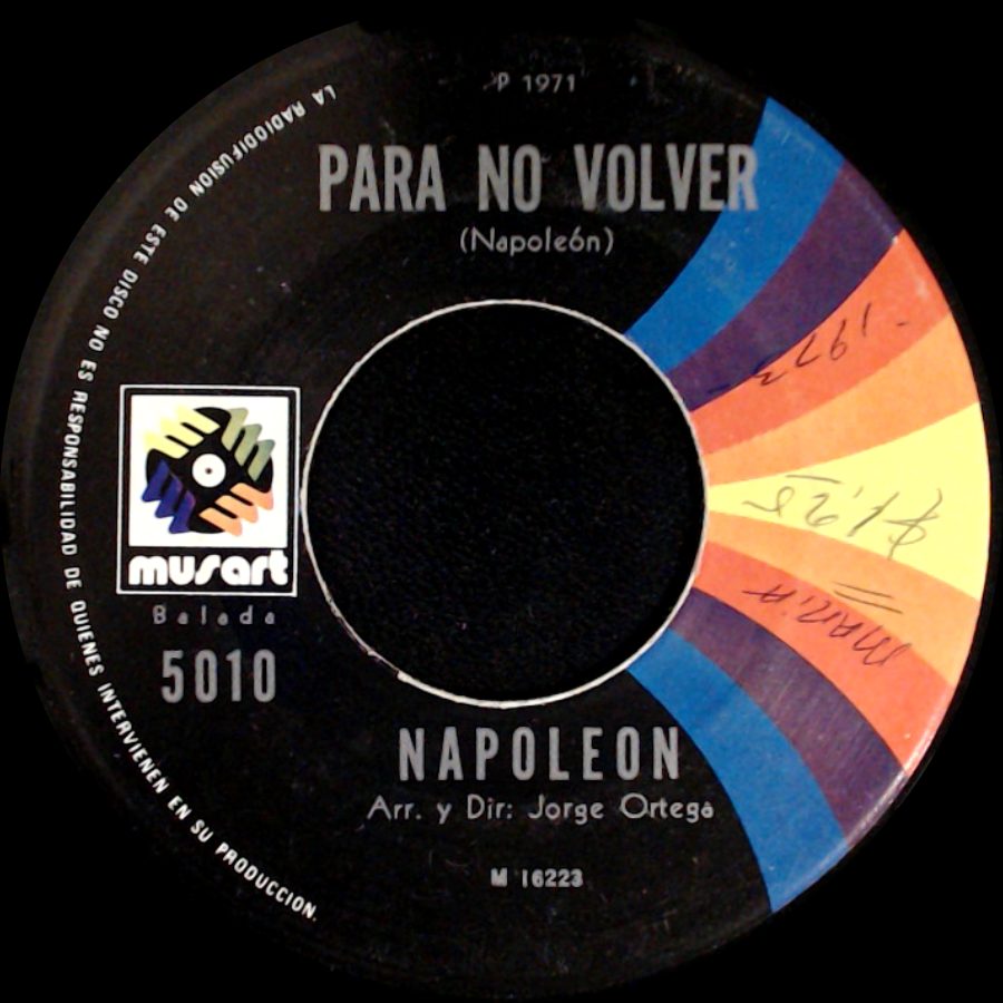 Napoleon - Para No Volver / El Grillo side A