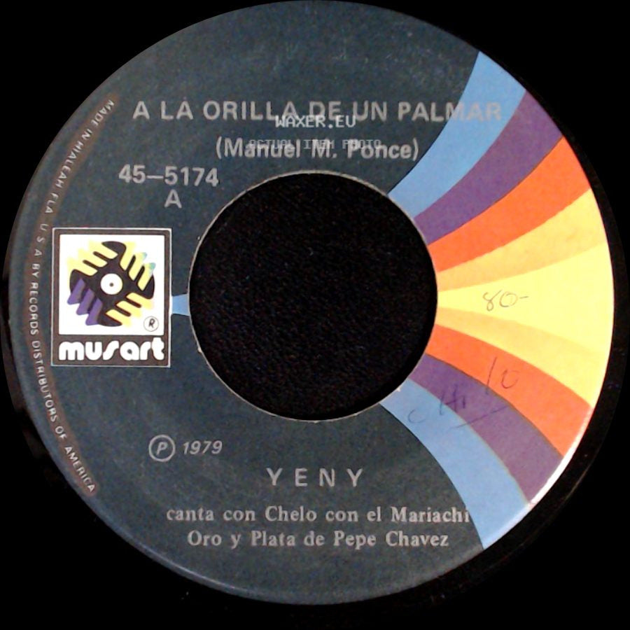 Yeny - A La Orilla De Un Palmar / Soy Huerfanita side A
