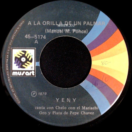 Yeny - A La Orilla De Un Palmar / Soy Huerfanita side A