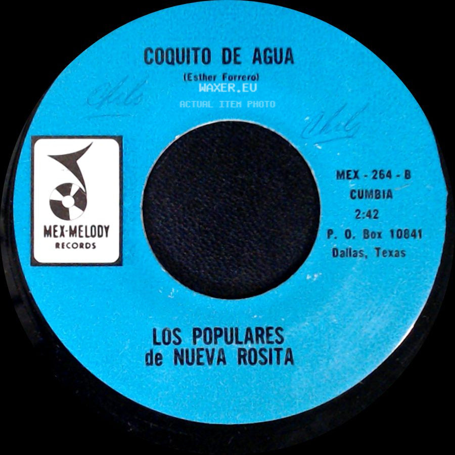 Los Populares De Nueva Rosita - Duermete Nino / Coquito De Agua side B