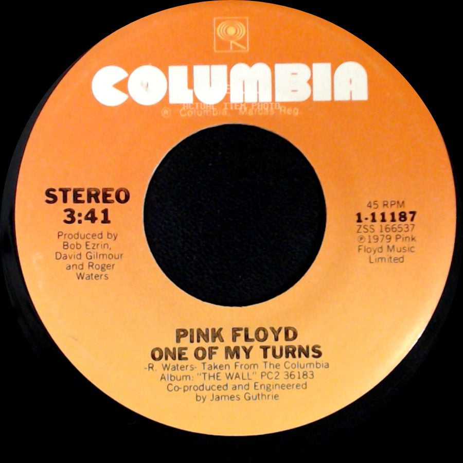 Pink Floyd - One Of My Turns / Another Brick In The Wall (Part Ii) side A