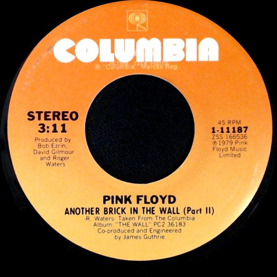 Pink Floyd - One Of My Turns / Another Brick In The Wall (Part Ii) side B