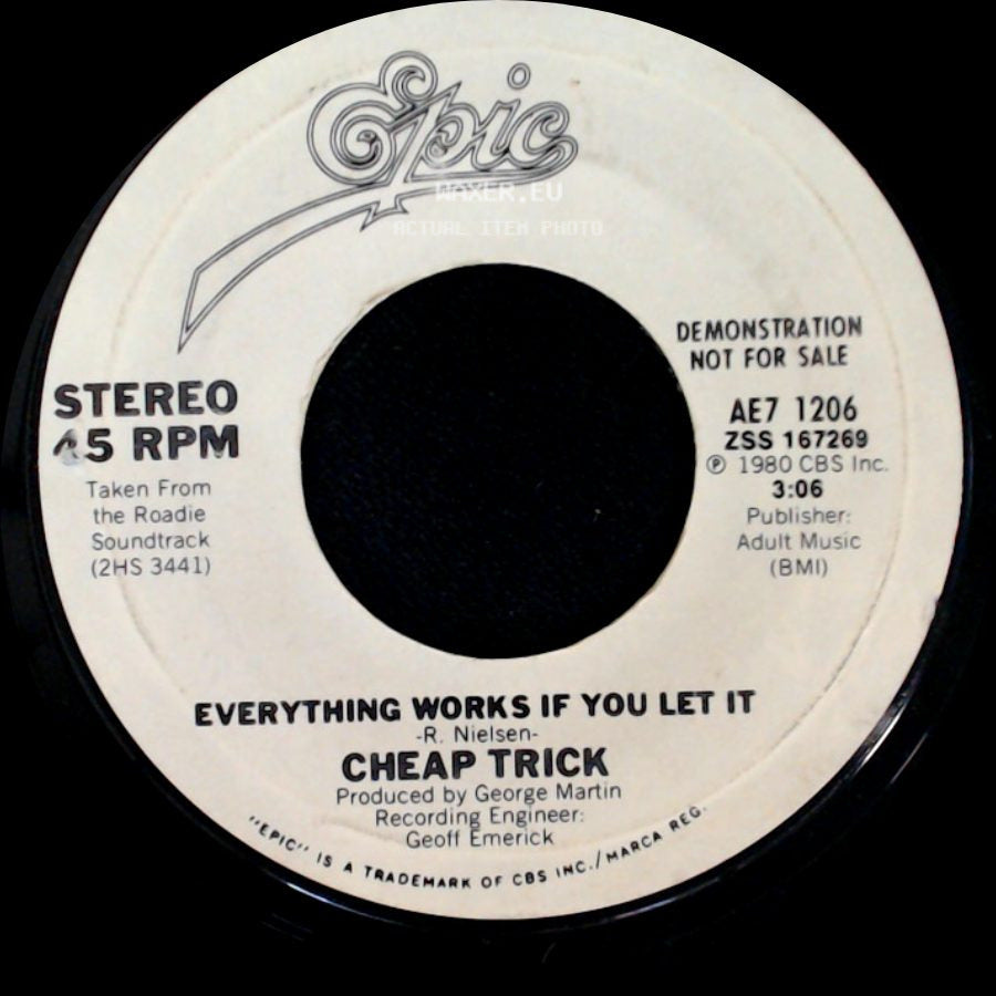Cheap Trick - Everything Works If You Let It / Everything Works If You Let It side A