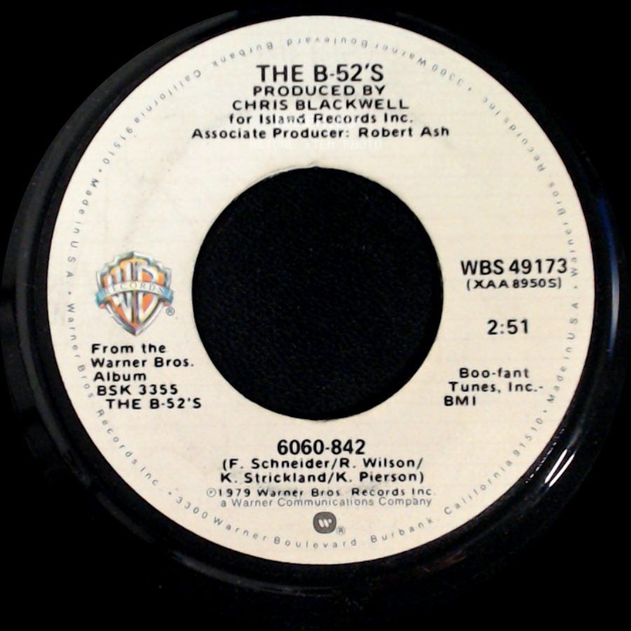 The B-52's - Rock Lobster / Unknown Title B side B