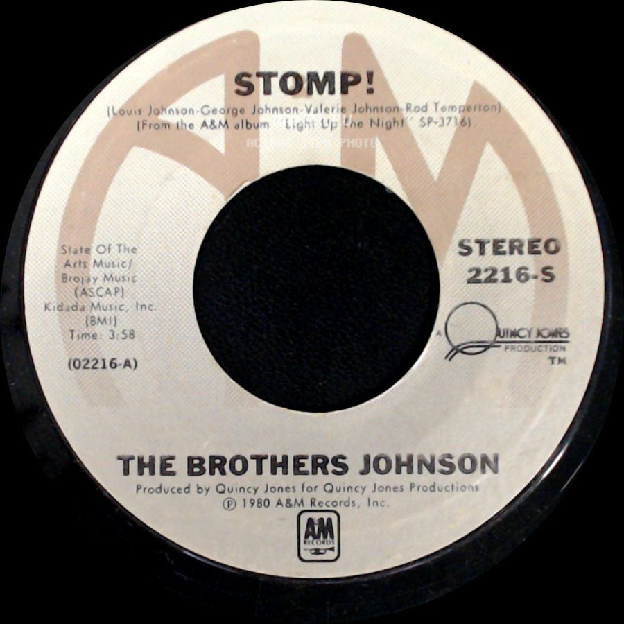 The Brothers Johnson - Stomp! / Let's Swing side A