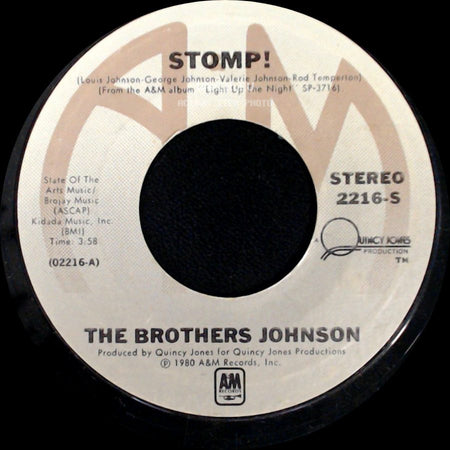The Brothers Johnson - Stomp! / Let's Swing side A