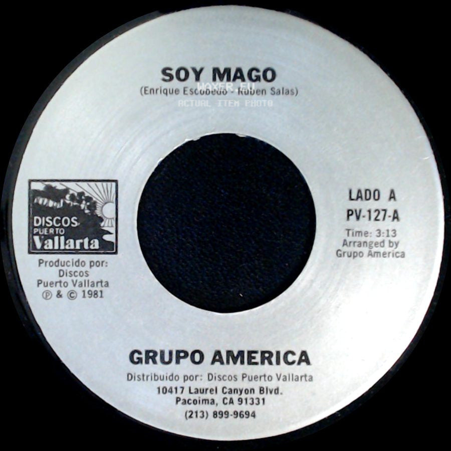 Grupo America - Soy Mago / Como Cada Noche side A